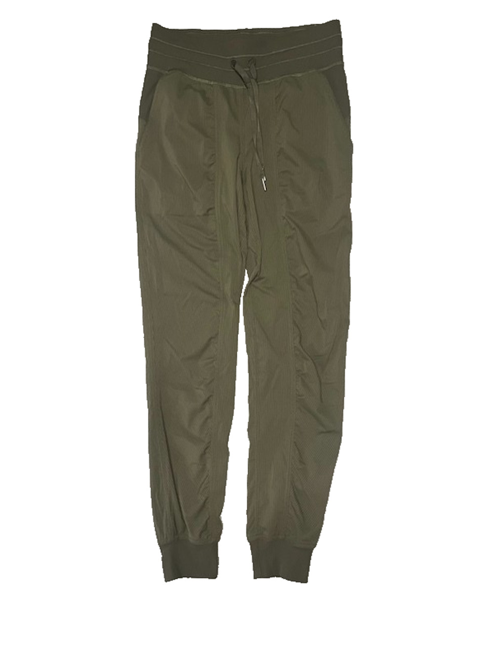 Lululemon Dance Studio Mid-Rise Jogger Pants *Full Length Army Green SZ 4